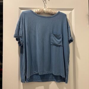 American Eagle Outfitters Soft Tee in Light Blue